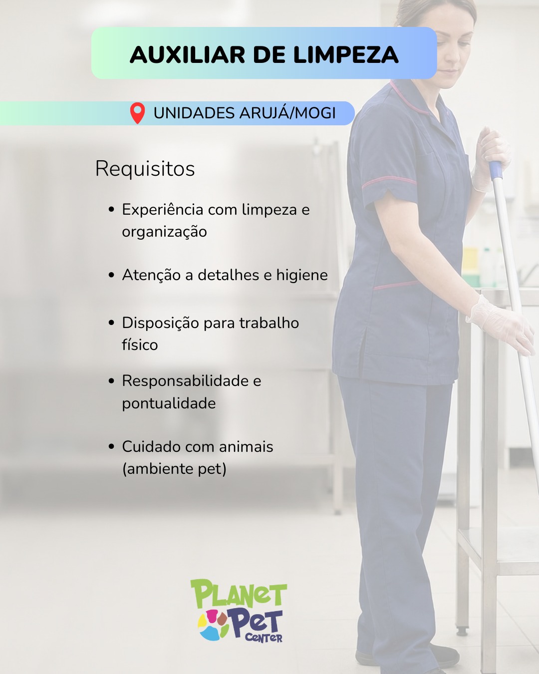Auxiliar de Limpeza
